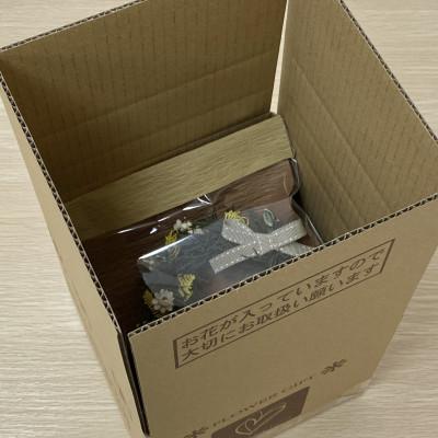 ふるさと納税 春日部市 プリザーブドフラワーアレンジ【フレーム付きミニリース2個セット】春日部市 シュガーパイン |  | 03