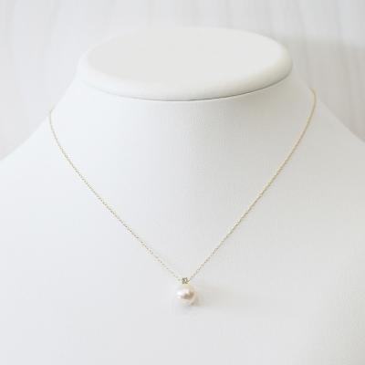ふるさと納税 天草市 真珠 ネックレス 8-8.5mm ホワイトピンク ブルートパーズ K18YG_S101-532 |  | 02