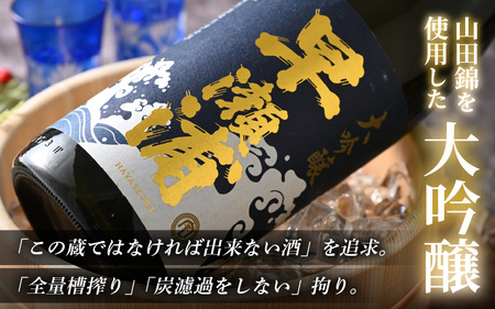 早瀬浦 限定品【1本セットのみ】冷温熟成早瀬浦大吟醸1.8L【早瀬浦】大吟醸 1800ml（熟成酒）【入手困難 日本酒 地酒 福井 美浜 早瀬 フルーティ 男酒 硬水 ミネラル 希少 ご褒美 家飲み 