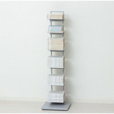 ふるさと納税 海南市 ブックタワーシェルフ(グレー)本棚 収納　AKU105645501