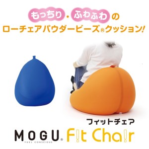 【MOGU】ビーズソファ「Fit Chair（フィットチェア）」RBL（本体・カバーセット）