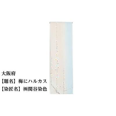 ふるさと納税 京都市 【47都道府県着物応援プロジェクト】 大阪府 京手描友禅 付下げ着尺