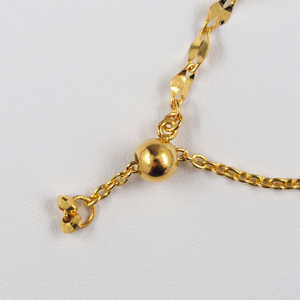 【ふるなび限定】K24 pure gold/ピュアゴールド チェーンリング　27054 FN-Limited-SP