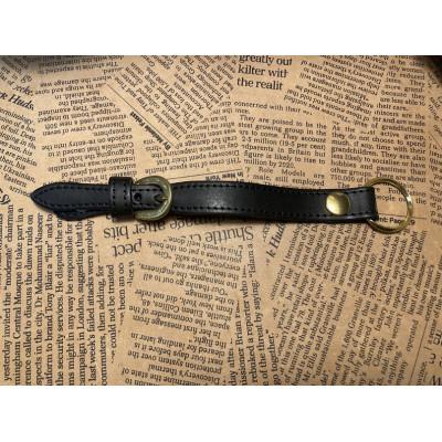 ふるさと納税 栗東市 蹄鉄バックルキーリング(ブラック) |  | 01