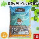 【ふるさと納税】北海道 空気もキレイになる培養土 5L 1袋 土 培養土 北海道産 珪藻土 脱臭効果 観葉植物 鉢 花 園芸 花壇 植物 グリーン 緑 みどり プランター 鉢植え 初心者 品質管理 安心 安全 キッチンガーデン 送料無料 十勝 士幌町 6000円
