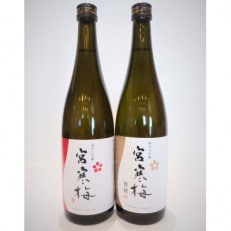 宮寒梅 純米大吟醸 飲み比べセット【720ml×2(各1本)】