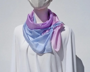 スカーフ　富士桜工房　とにかる（あじさい）