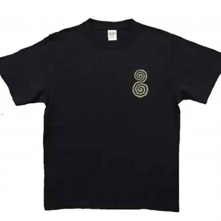 Tシャツ ふとまに 太占 姫川薬石 ネイビー (半袖 Mサイズ)【1619401】