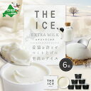 【ふるさと納税】【THE ICE】高評価★5.0 エキストラミルク6個 発送時期が選べる ( ふるさと納税 アイスクリーム 北海道 ふるさと納税 アイス 北海道 ふるさと納税 アイスクリーム セット アイス セット 詰合せ 詰め合わせ 人気 牧場のこだわり生乳使用 訳あり ふるさと ）