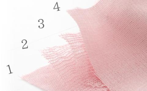 cumuco（クムコ）８重織ガーゼ ネックウォーマー(ボタン付き)_あいいろ【G0437】 あいいろ