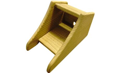 決済端末カバー　天然木