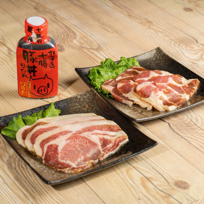 北海道産豚ロース・豚肩ロース食べ比べ!炭火風豚丼の具セット【配送不可地域：離島】