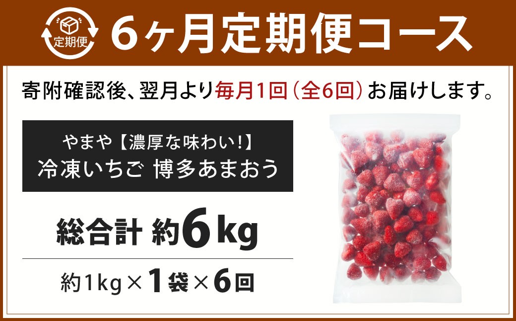 冷凍いちご博多あまおう約1kg