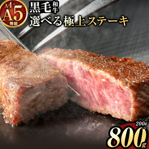 【ふるさと納税】黒毛和牛 A4〜A5等級 ステーキ 焼肉 A4 A5 200g ~ 800g 数量限定 サーロイン リブ ヒレ 牛肉 冷凍 くまもと黒毛和牛 冷凍庫 個別 取分け 小分け 個包装 ブランド牛 《7-14日以内に出荷予定(土日祝除く)》 熊本県 山江村 ギフト 贈答 人気