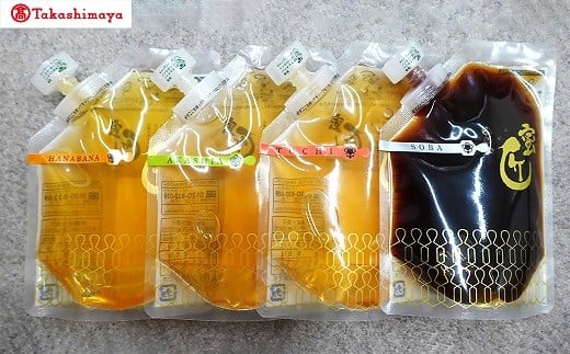 【002089】【高島屋選定品】＜松治郎の舗＞　蜜匠パウチ　4種