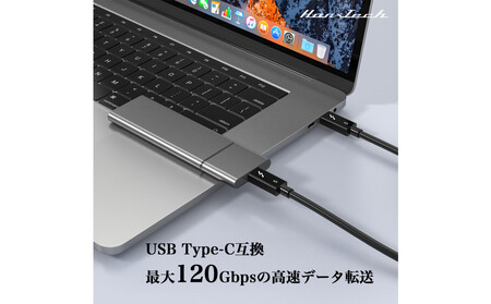 Hanx-Tech Thunderbolt 5 ケーブル 2m