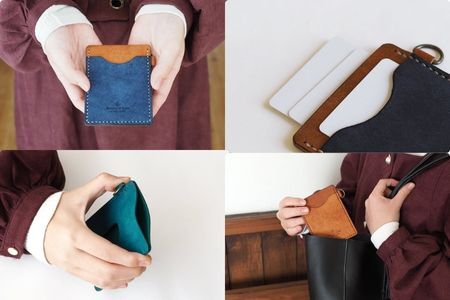 入れたまま使える ICカードケース【全18色】 10 ターコイズイエロー