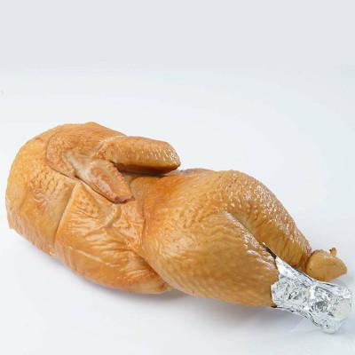 ふるさと納税 つくば市 筑波ハム 燻鶏半身 850g 鶏肉 燻製 スモークチキン クリスマスチキン【離島・沖縄配送不可】