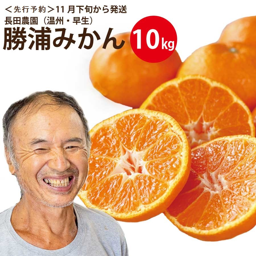 
            長田農園 早生みかん 秀品 S-Lサイズ 10kg
          