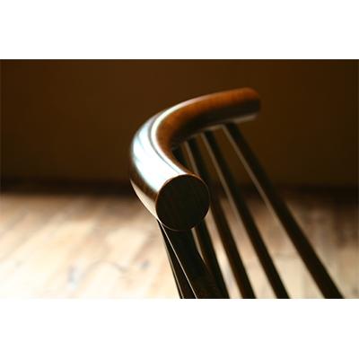 ふるさと納税 大川市 日本の職人の細かな技が魅せる【異邦人 あぐら椅子 1脚】職人MADE大川家具『境木工』 |  | 03