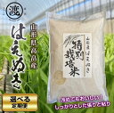 【ふるさと納税】 【選べる定期便】令和6年産 山形県産 特別栽培米 はえぬき 4kg（2kg×2） 定期 3回 6回 12回 ふるさと納税 米 高級 ご飯 飯 白米 山形 高畠町 人気 送料無料 F21B-195var