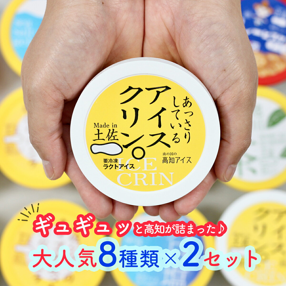 高知アイス 8種類×2個