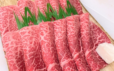 【希少和牛】熊野牛 ロース しゃぶしゃぶ用 約500g ＜冷蔵＞ 牛肉 肉 お肉 和牛 黒毛和牛 ブランド牛 しゃぶしゃぶ お鍋 霜降り スライス 希少 人気 三重県 熊野市 下岡精肉店【sim101