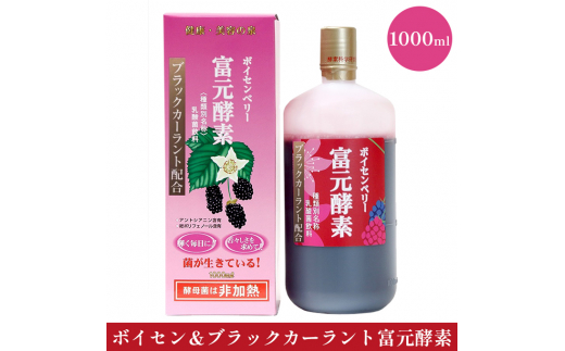 
ボイセン＆ブラックカーラント富元酵素 1000ml
