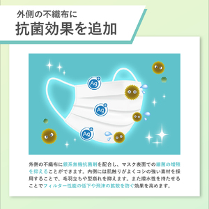 シャープ製 抗菌タイプ 不織布マスク ふつう サイズ 50枚入 | 日本製 国産 マスク マスク マスク マスク マスク SH-29