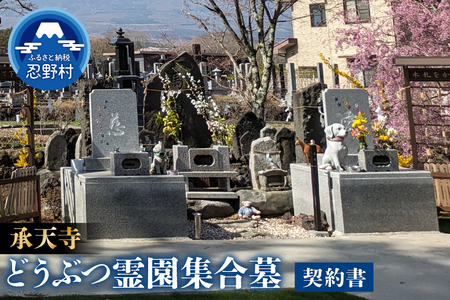 承天寺　忍野富士どうぶつ霊園集合墓