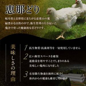 産地直送！恵那どり手羽先 30本セット 冷凍 F4N-0436