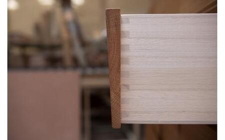 幅58-6段チェスト「モデルノ」ウォールナット材【丸田木工】