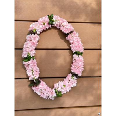 ふるさと納税 ふじみ野市 ハワイアンレイ生花　スプレーカーネーション(ピンク系:Kuiスタイル) |  | 02