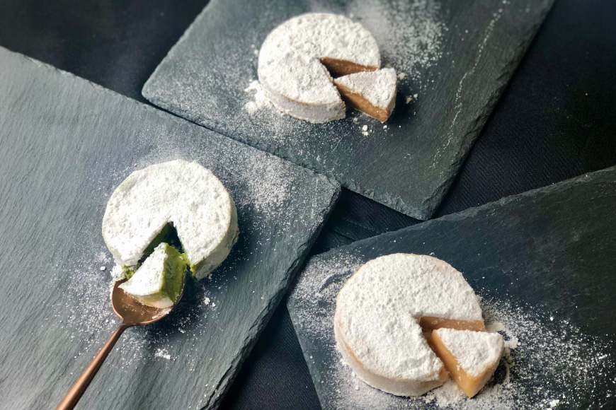 キャラメル スイーツ MANGETSU   キャラメロ グリーンティー コーヒー 85g 3種 各1個 計3個 3回 定期便 総計 9箱 [firando 長崎県 平戸市 hr42bgy420158]