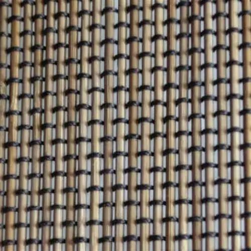 土肥家具工芸の卓上衝立　燻竹簾　パターン2の84x35タイプ　ブラウンxいぶし竹 2【1707963】