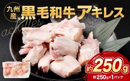 九州産 黒毛和牛 アキレス 約250g（約250g×1パック）肉 お肉 にく ニク 冷凍 福岡県 北九州市