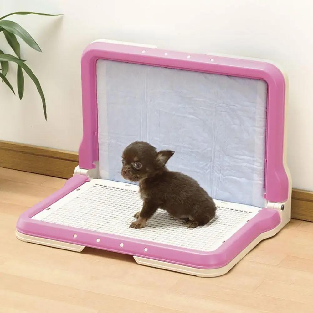 しつけ用ステップ L型トレー ワイド 【ダークブラウン】 犬 ペット