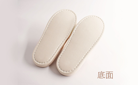 【抗菌・消臭期待】タフで清潔！柿渋染めのスリッパ（柿渋｜Lサイズ）