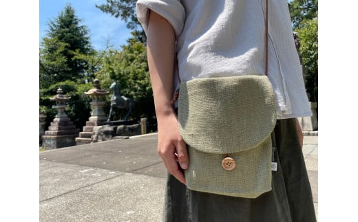 【のこり染】ご朱印帳ポーチ2冊用 くり