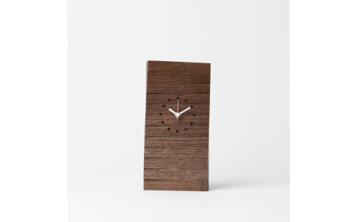 置き時計＜樹種：ウォールナット＞