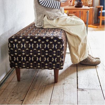 150 Bench(150ベンチ)モコ ブラウン BR鉛筆脚【SWOF】【1477620】