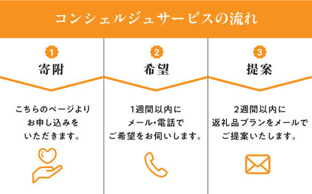 【あなただけの特別プラン】返礼品 おまかせ ！寄付額 100万円 コンシェルジュ　コース《対馬市》 1000000 オーダーメイド おすすめ おまかせ 定期便[WZZ008]