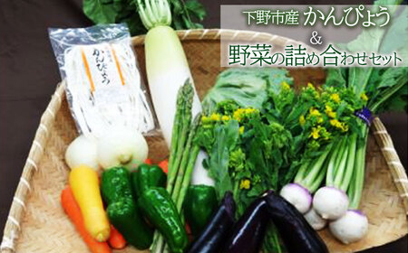 下野市産 かんぴょう＆野菜の詰め合わせセット  | 栃木県 下野市