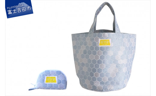 IIYU TEXTILE オケバック＆フロセンウォレット グレー