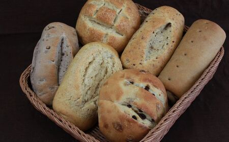 手づくり天然酵母大きな食事パンセット6種 詰め合わせ パン 手作り 天然酵母 国産小麦 自然発酵 京都