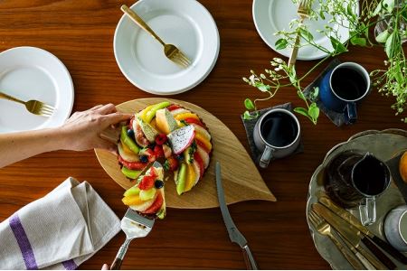 H35-09 【和 NAGOMI】ケーキナイフ&ケーキサーバー （「ケーキ用」刃渡り155mm）【最長6ヶ月を目安に発送】