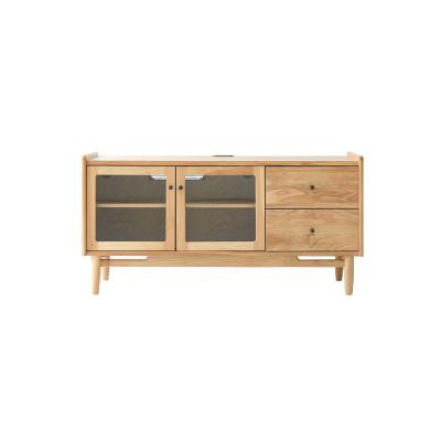 ふるさと納税 旭川市 旭川家具 MUKU工房オリジナル ジャム テレビ台 ハイ 120 北海道ナラ_04578 |  | 01