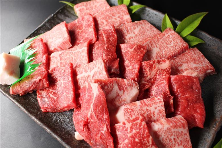 極上近江牛　モモ・バラ焼肉セット【500ｇ】B-D14 株式会社びわこフード(近江牛専門店 万葉)