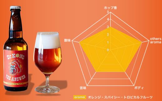 【クラフトビール】 Dr.KONG BREWING 6本セット[オリジナルトートバッグ付き] 【クラフトビール Dr.KONG BREWING 3本セット オリジナルトートバッグ付き 永山本家酒造場 