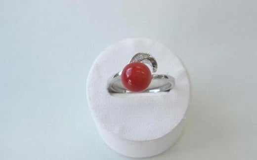 
珊瑚職人館の珊瑚の指輪63
